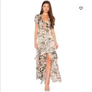 For Love & Lemons Luciana Maxi Dress